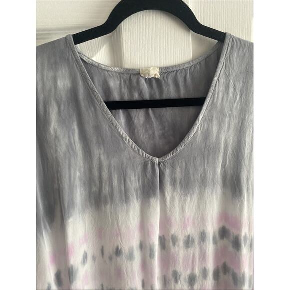 Surf Gypsy Tie Dye Medium Swim Coverup Tassle Beach Vacation Coconut Girl Cruise - Picture 2 of 9